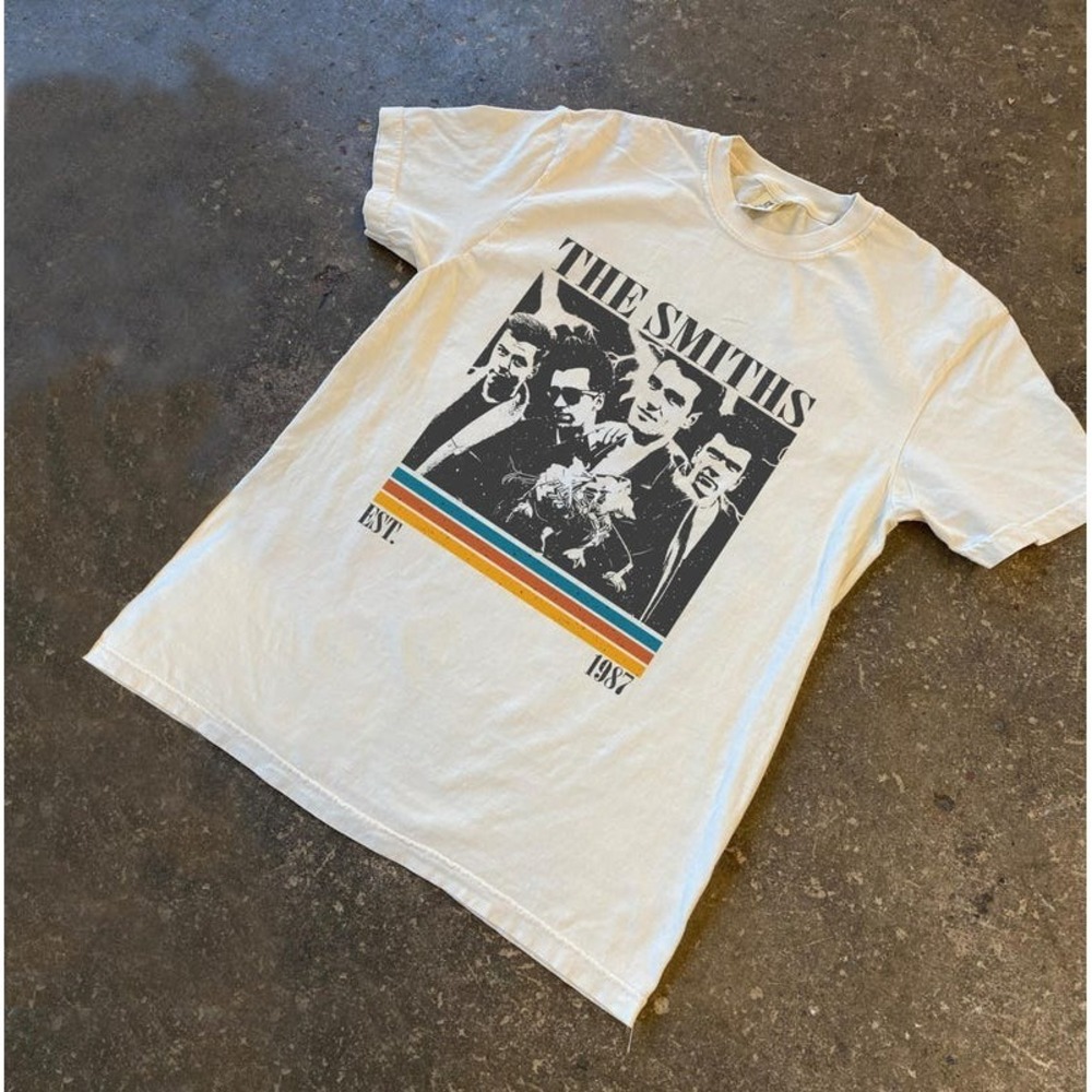 The Smiths 90s Band Tee White - Picture 1 of 4